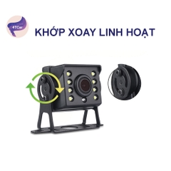 Camera Lùi Xe Tải Xe Khách Xe Bus 9V-36V Hồng Ngoại CCD Dây Tín Hiệu Dài 10m,15m,20m có đèn LED hồng ngoại trợ sáng