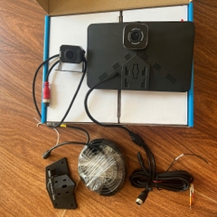 Bộ camera hành trình D3 ghi hình  xe tải,xe khách màn hình 7 inch  liền camera trước  chạy điện 9-36v, ghi hinh siêu nét
