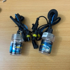 Set 2 Bóng đèn xenon ô tô chân 9005, màu trắng 35-55W