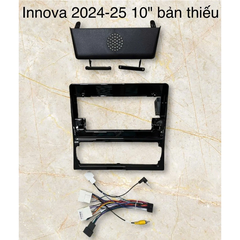 Mặt Dưỡng Lắp Màn Hình Android INNOVA 2024-2025 Bản Thiếu 10 Inch