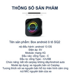 Box Android Ô Tô Cấu Hình 4-64G/8-128G Cài Đặt Vietmap s2 và Youtube premium bản quyền ( Sản phẩm order 7-10 ngày )