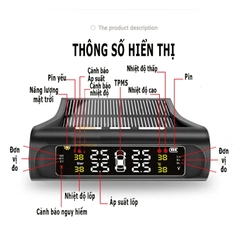 TN410 – Cảm Biến Áp Suất Lốp Van Trong Năng Lượng Mặt Trời