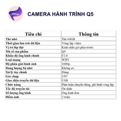 Camera hành trình dùng cho màn android Q5