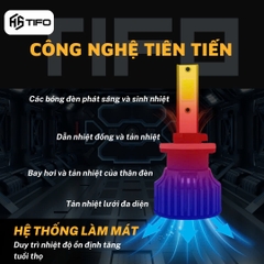 Bóng Đèn LED Ô Tô TIFO A19 Siêu Sáng Tiết Kiệm Điện