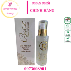 GEL RỮA MẶT BIO C&C NGỪA MỤN TRẮNG DA CHỐNG LÃO HÓA (CHAI)