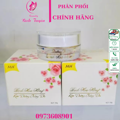 Kem dưỡng trắng da Bạch Hoa Hồng 10g