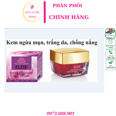 Kem ELISE  mụn trắng da chống nắng 20g