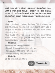 Trường Chinh - Dân xây 5 tầng