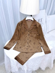 Y615A Nhung tuyết tay dài NÂU con thỏ cổ PJM