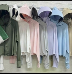 ACN02 Áo chống nắng ngắn COTTON LẠNH cánh dơi