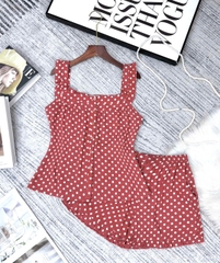 Y722A Lanh 2 dây đùi cánh tiên CAM chấm bi