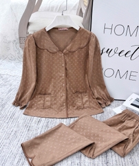 Y840B Nhung tuyết tay lỡ NÂU sao cổ sóng