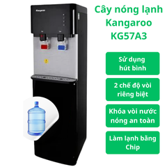 Cây nước nóng lạnh hút bình Kangaroo KG57A3