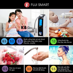 Máy lọc nước kiềm Fuji Smart K8 Slim