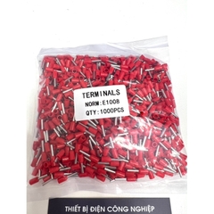 [1000psc] Cos pin rỗng, cos kim thông E1008 bằng đồng