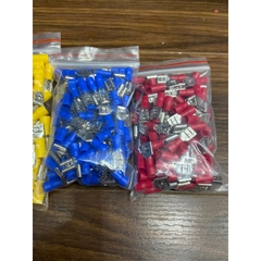 (100 Cái) FDD2-250 FDD1-250 GDD5-250 đầu cos ghim đực cái, cos jack còi kẹp còi