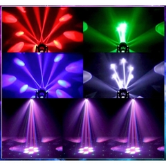 Đèn Moving 6 Mắt Bee Eyes Có Laser Dùng Cho Sân Khấu, Phòng Karaoke, Bar, Lounge, Phòng Bay...