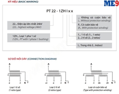 Biến điện áp 22kV trong nhà Emic
