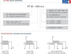 Biến điện áp 35kV trong nhà Emic