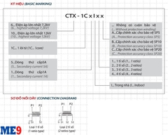 Biến dòng 6kV trong nhà 1 cuộn thứ cấp Emic