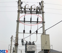 Cầu chì tự rơi 24kV sứ gốm