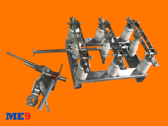 Cầu dao cách ly 15kV chém đứng trong nhà