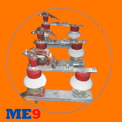 Cầu dao cách ly 15kV chém ngang ngoài trời 1 ổ xoay