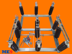 Cầu dao cách ly 35kV chém đứng trong nhà liền chì