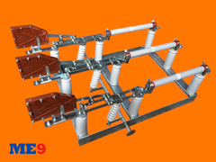 Cầu dao phụ tải 24kV trong nhà hộp dập khí liền cầu chì