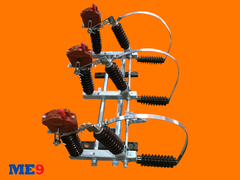 Cầu dao phụ tải 35kV ngoài trời hộp dập dầu