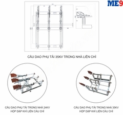Cầu dao phụ tải trong nhà hộp dập khí liền chì