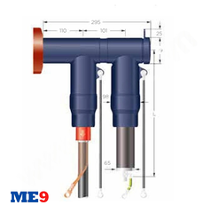 Chống sét van 24kV - 36kV Raychem RSTI-CC-68SA