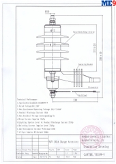 Chống sét van Cantor 9kV YH10W-9