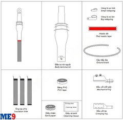 Đầu cáp co nguội 1 pha 35 (36) kV ngoài trời hãng Raychem