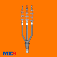 Đầu cáp co nguội 3 pha 35kV (36kV) ngoài trời hãng 3M