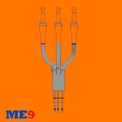 Đầu cáp co nguội 3 pha 35 (36) kV ngoài trời hãng Raychem