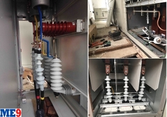 Đầu cáp co nguội 3 pha 35kV (36kV) trong nhà hãng 3M