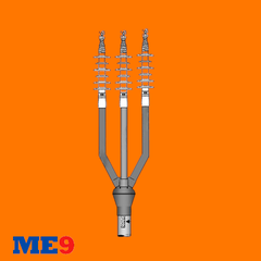 Đầu cáp co nguội 3 pha 35kV (36kV) trong nhà hãng 3M