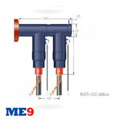 Đầu cáp Sub-Tplug 35 (42) kV Raychem TE mã RSTI-CC-68XX