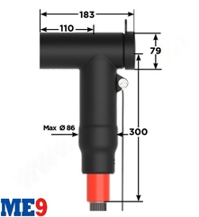 Đầu cáp Tplug 35 (42) kV Raychem TE mã RSTI-68XX