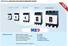 Aptomat Hyundai MCCB HG-SERIES