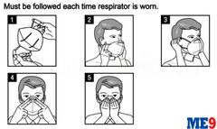 Khẩu trang bảo vệ hô hấp 3M 9001V