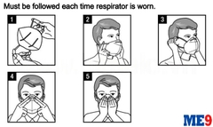 Khẩu trang bảo vệ hô hấp 3M 9001