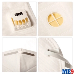 Khẩu trang bảo vệ hô hấp 3M 9001V