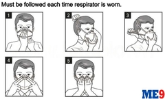 Khẩu trang bảo vệ hô hấp 3M 9542