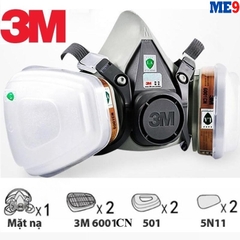 Mặt nạ nửa mặt 3M 6100 6200 6300