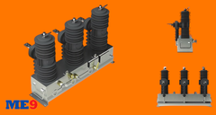 Máy cắt tự đóng lại Auto-Recloser ATELEC 27kV