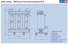 Máy biến áp khô ABB 3 pha 35kV-36kV