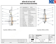 Máy biến áp dầu có bình dầu phụ ABB 22kV