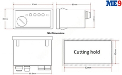 Bộ cảnh báo sự cố đầu cáp EKL1 Andaxing